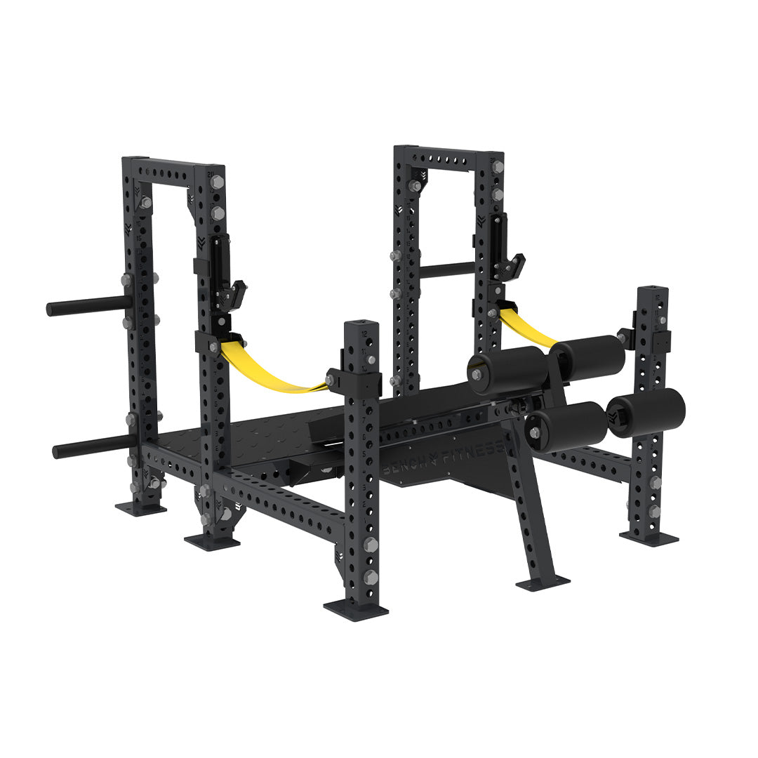 REVOLVE Pro Power Decline Bench – studio view 3 – Bench Fitness