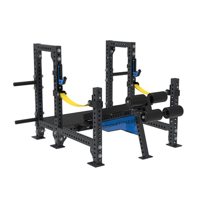 REVOLVE Pro Power Decline Bench – studio view 4 – Bench Fitness