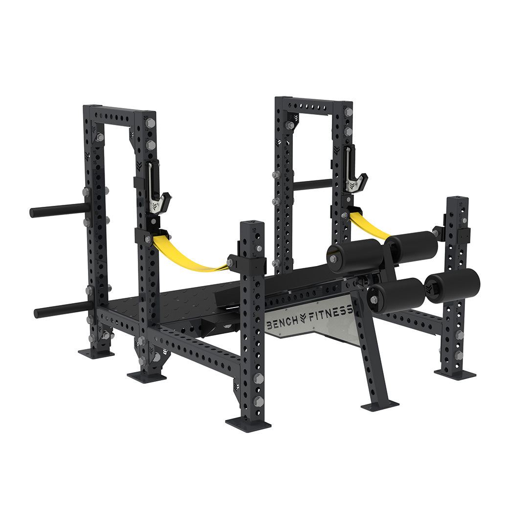 REVOLVE Pro Power Decline Bench – studio view 1 – Bench Fitness