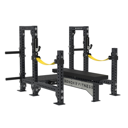 REVOLVE Pro Power Flat Bench – studio view 7 – Bench Fitness