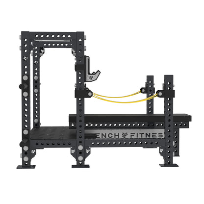 REVOLVE Pro Power Flat Bench – feature detail 1 – Bench Fitness