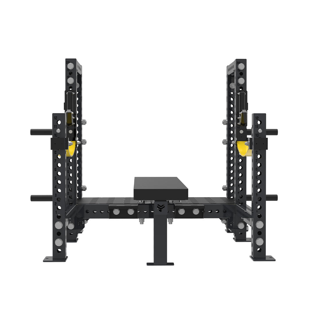 REVOLVE Pro Power Flat Bench – feature detail 2 – Bench Fitness