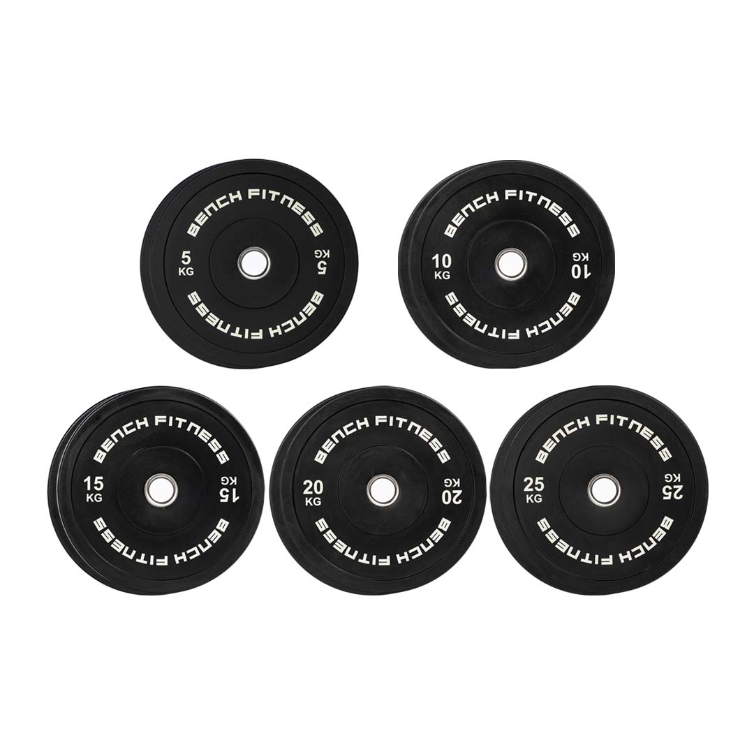 Premium Bumper Plates (Pair) – view 1 – Bench Fitness