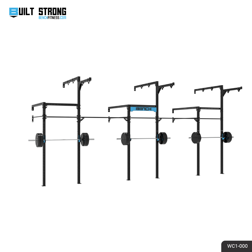 REVOLVE Custom Rigs – custom wall-mounted rig configuration – Bench Fitness