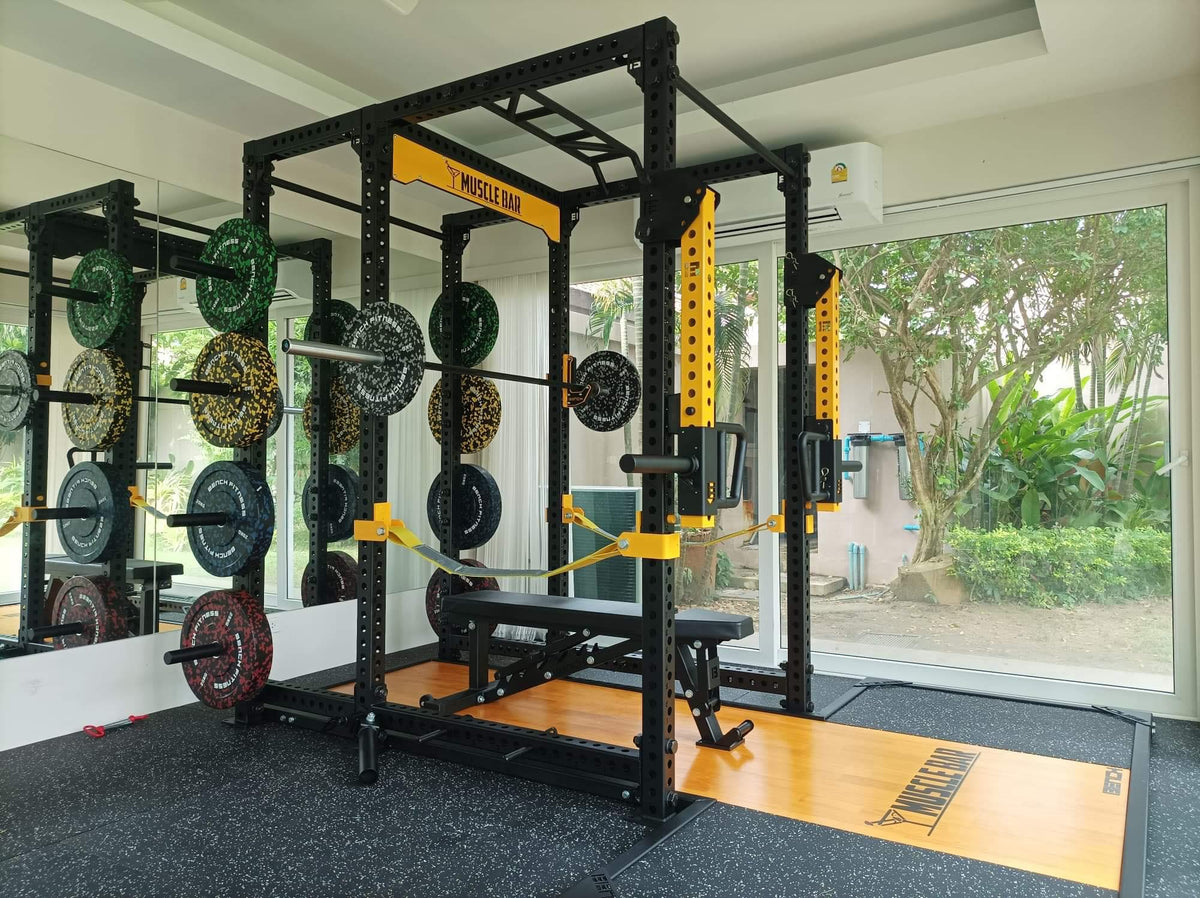 REVOLVE Pro Power Rack – installed at a commercial gym – Bench Fitness